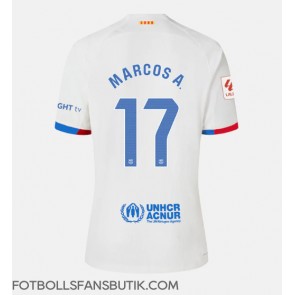 Barcelona Marcos Alonso #17 Replika Bortatröja Damer 2023-24 Kortärmad